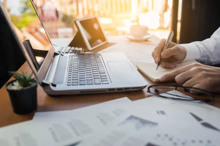 Accounting and bookkeeping concept image illustrating 10 Surprising Benefits of Accounting Services You Never
