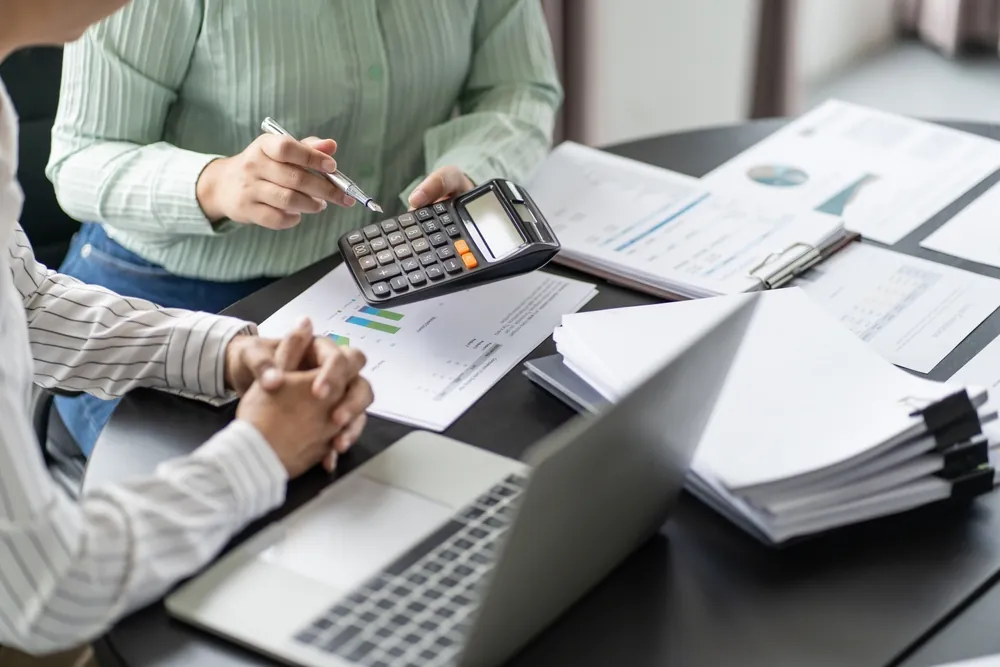 Accounting and bookkeeping concept image illustrating Accounting and Bookkeeping Essentials for UAE Businesses
